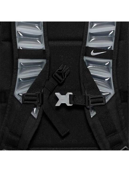 Nike, Unisex, Varsity Elite Backpack (32L), Black/Black/Metallic Silver, One main image 4